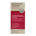 Меропенем Велфарм порошок для приготовления инъекционного раствора 1000мг фото