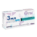 Шприц "Premier-Med" трехкомпонентный 3мл с иглой 23G (0,6х30мм) фото