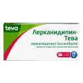 Лерканидипин-Тева таблетки 20мг фото