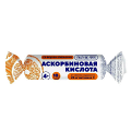 MultiForte "Аскорбиновая кислота Солнышко" (Аскорбинка с глюкозой и сахаром) таблетки со вкусом апельсина 3г фото