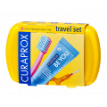 Curaprox набор TS Be you yellow single (паста 10мл, щетка CS5460, ершики, держатель) фото