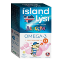 Island Lysi "Детская жевательная Омега-3 с витамином Д" капсулы 609мг фото