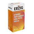 Erzig "Альфа-Липоевая кислота 100мг" таблетки 200мг фото