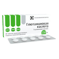 Глютаминовая кислота таблетки 250мг фото