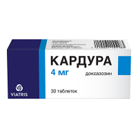 Кардура таблетки 4мг фото