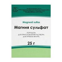 Магния сульфат порошок 25г фото