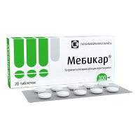 Мебикар таблетки 300мг фото