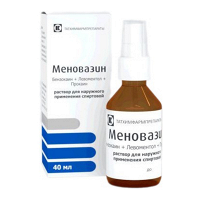 Меновазин раствор 40мл фото