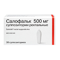 Салофальк суппозитории 500мг фото