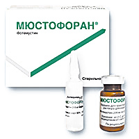 Мюстофоран порошок для приготовления инъекционного раствора 208мг фото