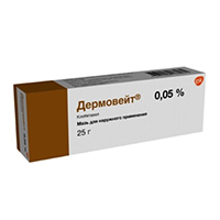 Дермовейт мазь 0.05% 25г фото