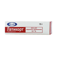 Латикорт мазь 0.1% 15г фото