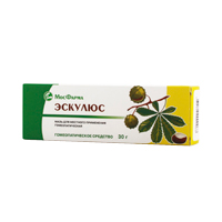 Эскулюс мазь гомеопатическая 30г фото