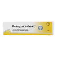 Контрактубекс гель 50г фото