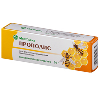 Прополис мазь гомеопатическая 30г фото