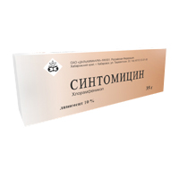 Синтомицин линимент 10% 35г фото