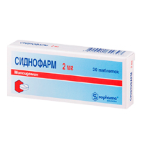 Сиднофарм таблетки 0.002г фото