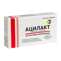 Ацилакт суппозитории фото