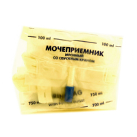 Мочеприемник РР2000N стационарный с креплением на кровать 2л фото