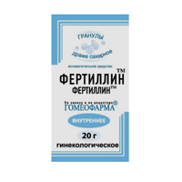 Фертиллин гранулы гомеопат фл 20г фото
