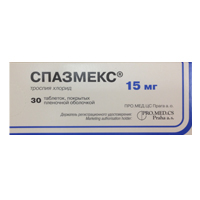 Спазмекс таблетки 15мг фото