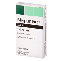 Мирапекс таблетки 1мг фото