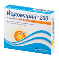 Йодомарин 200 таблетки 0.2 мг фото