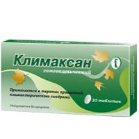 Климаксан гомеопатический таблетки фото