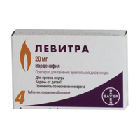 Левитра таблетки 20мг фото