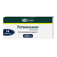 Тербинафин таблетки 250мг фото