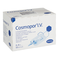 Повязка "Cosmopor I.V." пластырного типа для фиксации катетеров 8 х 6 см фото