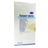 Повязка "Syspur-derm" стерильная из полиуретановой губки 10 х 20 см фото