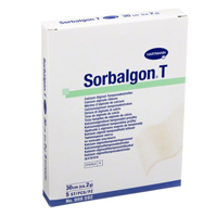 Повязка "Sorbalgon Т" стер из волок кальц-альгината тампон. лен 2г/30см фото