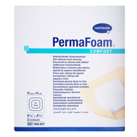 Повязка "Permafoam comfort" губчатая самоклеящаяся 11 х 11 см фото