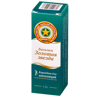 Бальзам Золотая звезда карандаш 1,3г фото