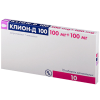 Клион-Д 100 таблетки вагин 100мг+100мг фото