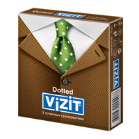Vizit презерватив Dotted точечные фото