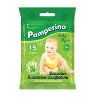 Pamperino салфетки с Алоэ Вера фото