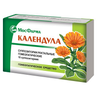 Календула суппозитории фото