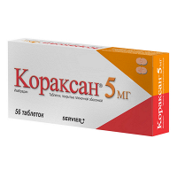 Кораксан таблетки 5мг фото