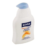 Nivea мыло жидкое Молоко и абрикос 250мл фото