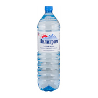 Вода минеральная "Пилигрим" питьевая столовая негазированная 1,5л фото