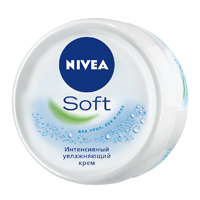 Nivea крем Soft интенсивный увлажняющий 100мл фото