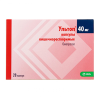 Ультоп капсулы 40мг фото