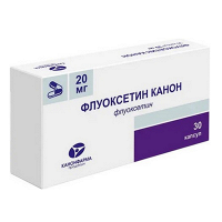Флуоксетин Канон капсулы 20мг фото