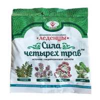 Сила четырех трав леденцы 50г фото