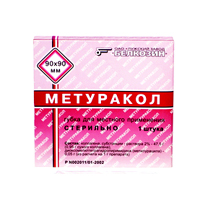 Метуракол губка для местного применения 9х9х1см фото