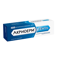 Акридерм ГЕНТА крем 0,05%+0,1% 30г фото