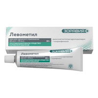Левометил мазь 40мг/г+7,5мг/г 30г фото