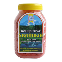 Хвойный концентрат для принятия ванн 600г фото